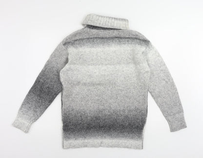 Womens UK Size S Marks and Spencer Grey Pullover Jumper
