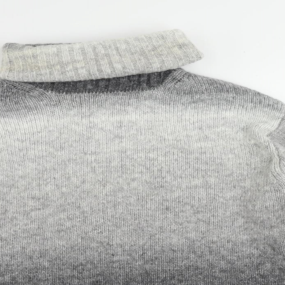 Womens UK Size S Marks and Spencer Grey Pullover Jumper