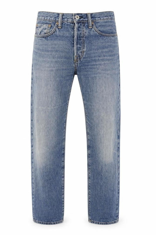 Mens UK Size 30 in H&M Regular Fit Straight Blue Jeans