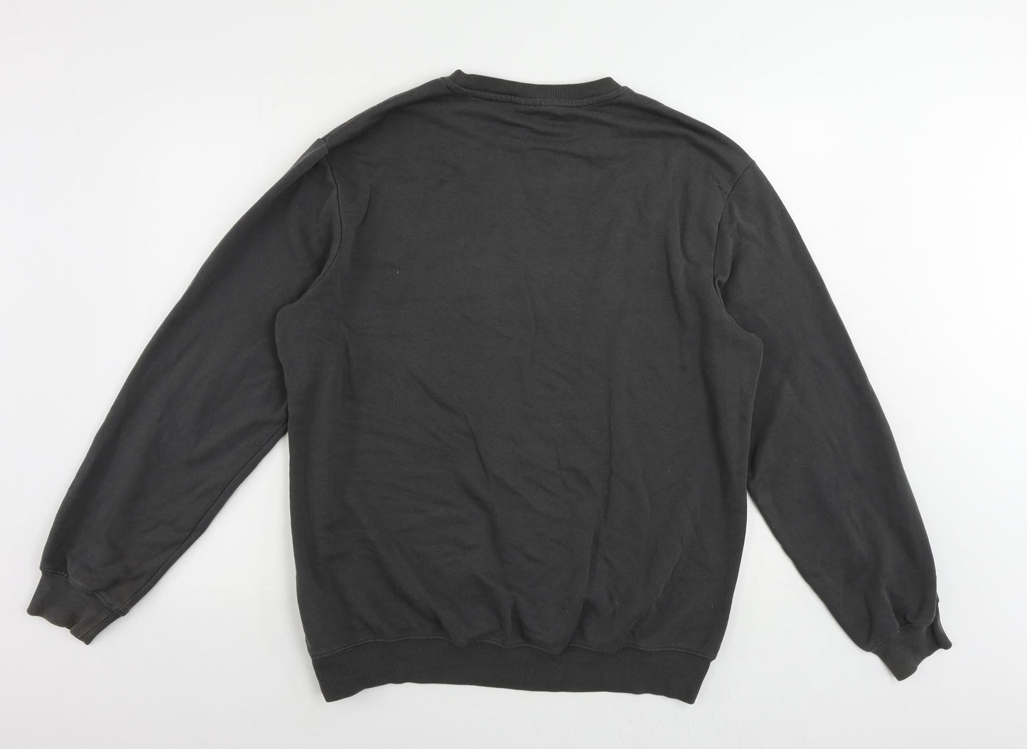 Mens UK Size M H&M Grey Pullover Sweatshirt