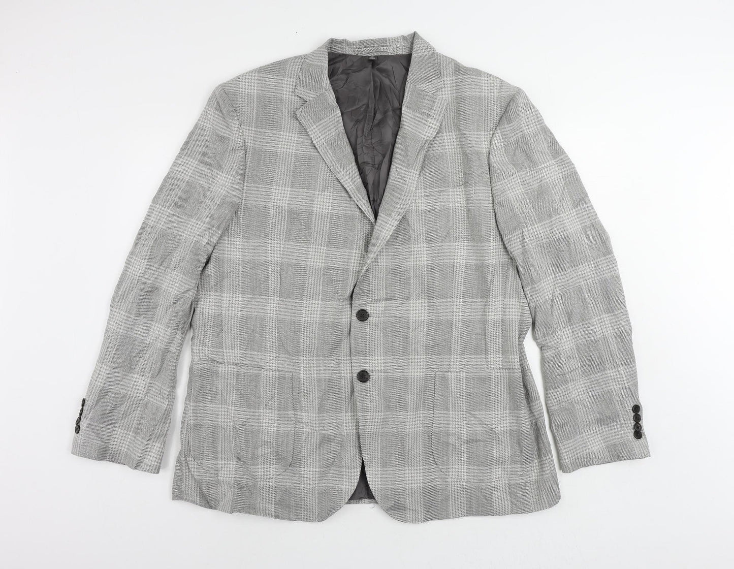 Mens UK Size 46 Marks and Spencer Regular Grey Suit Jacket