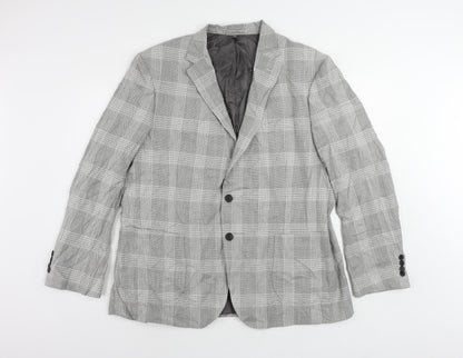 Mens UK Size 46 Marks and Spencer Regular Grey Suit Jacket