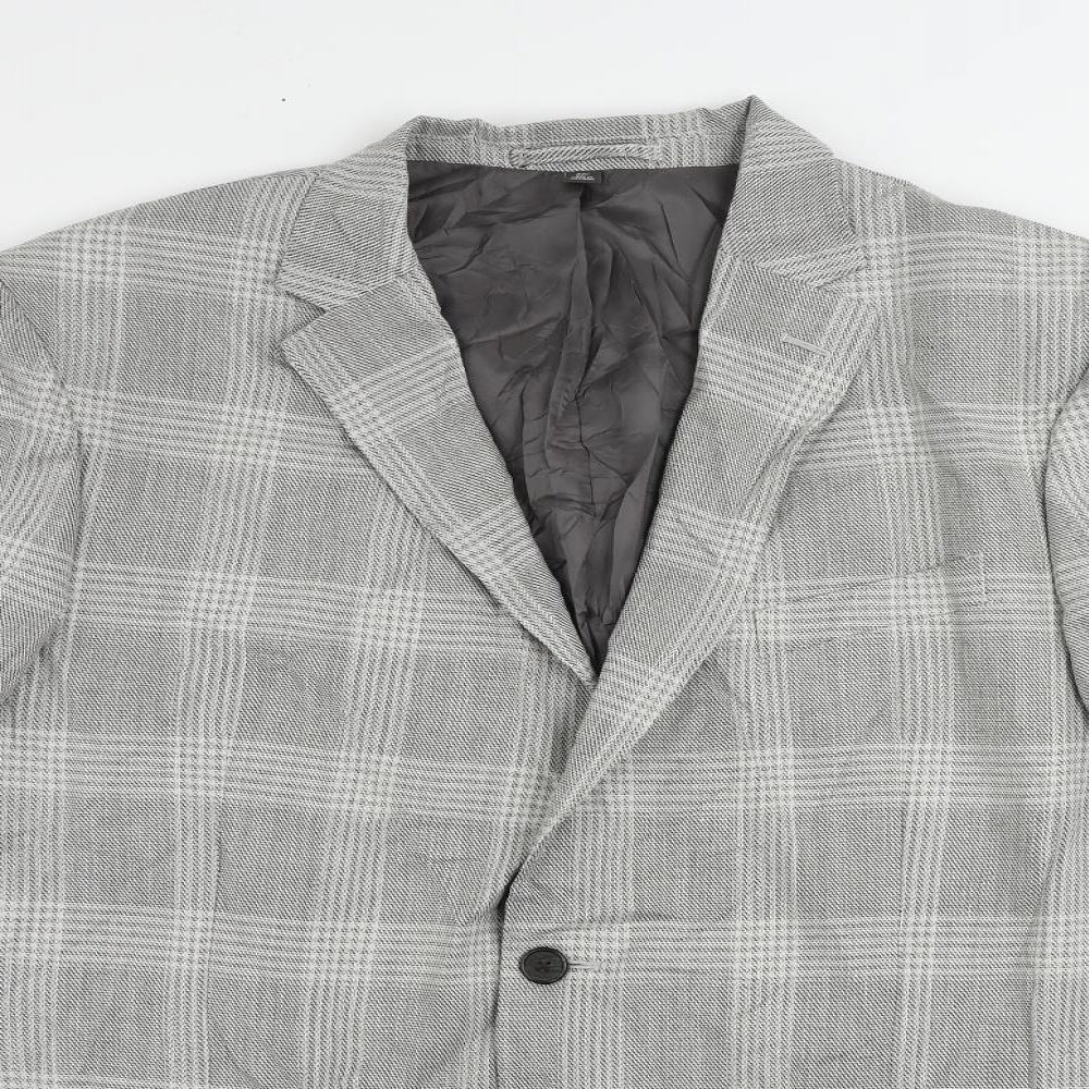 Mens UK Size 46 Marks and Spencer Regular Grey Suit Jacket
