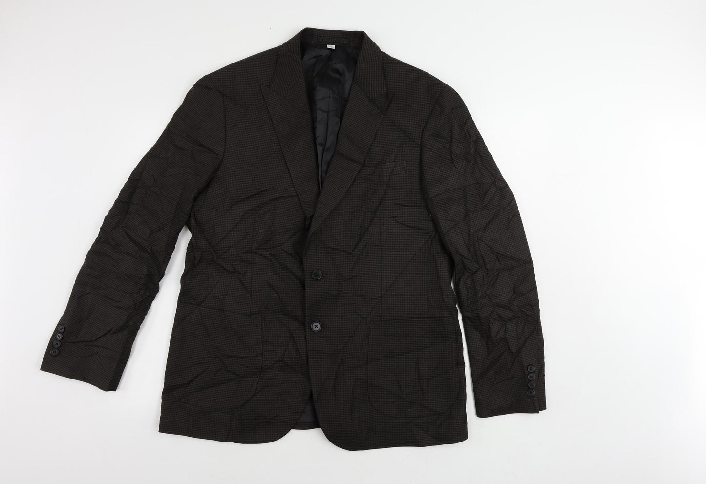 Mens UK Size 42 Marks and Spencer Regular Brown Suit Jacket