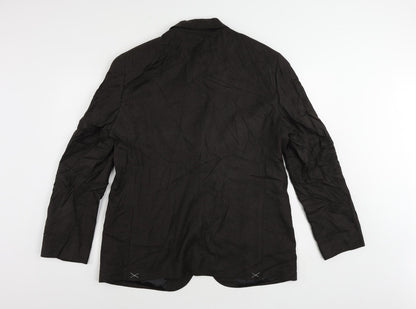 Mens UK Size 42 Marks and Spencer Regular Brown Suit Jacket