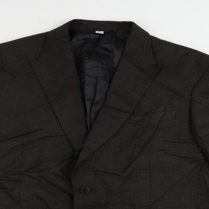Mens UK Size 42 Marks and Spencer Regular Brown Suit Jacket