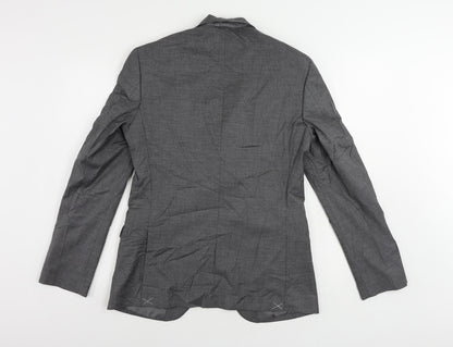 Mens UK Size 38 Marks and Spencer Regular Grey Suit Jacket