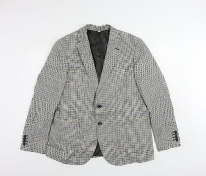 Mens UK Size 44 Marks and Spencer Regular Beige Suit Jacket