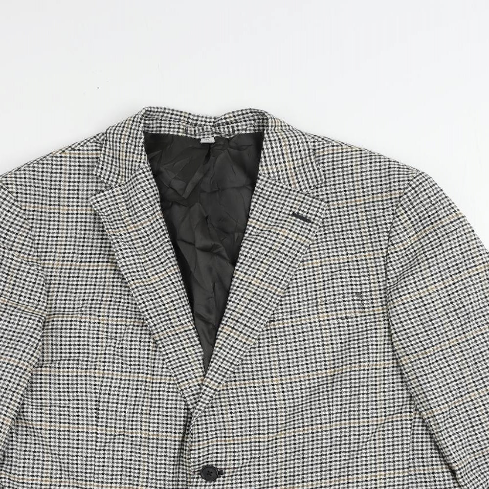 Mens UK Size 44 Marks and Spencer Regular Beige Suit Jacket