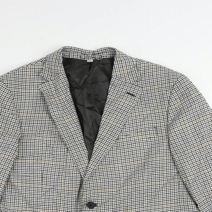 Mens UK Size 44 Marks and Spencer Regular Beige Suit Jacket