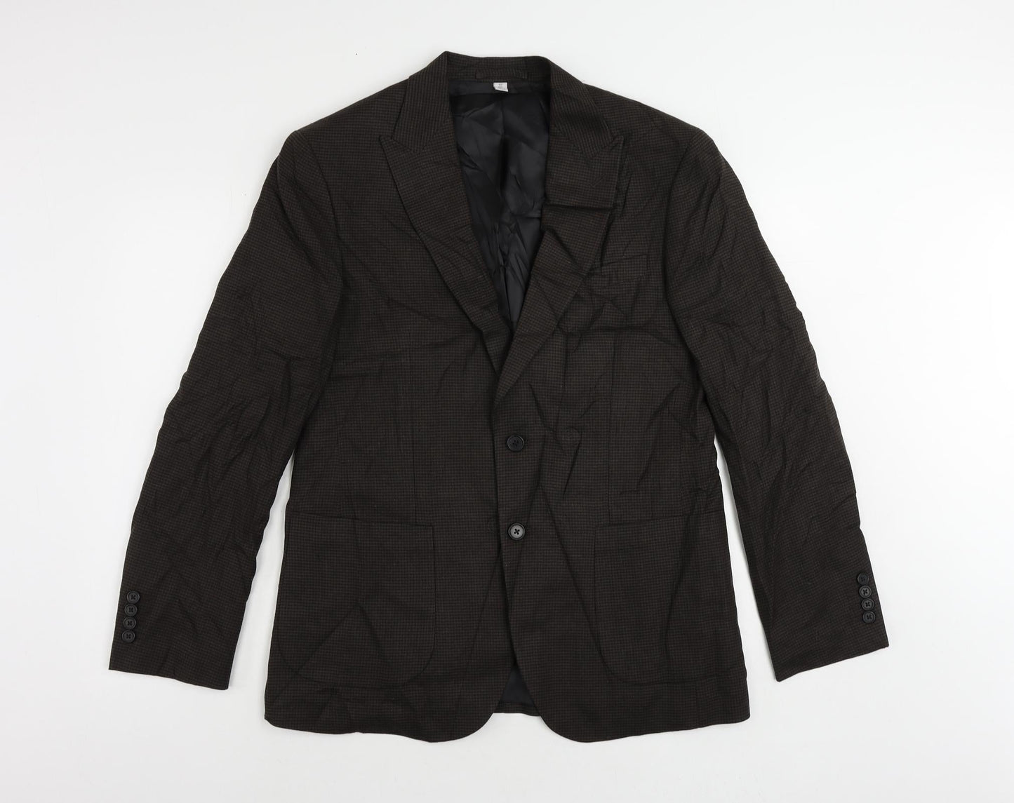 Mens UK Size 40 Marks and Spencer Regular Brown Suit Jacket