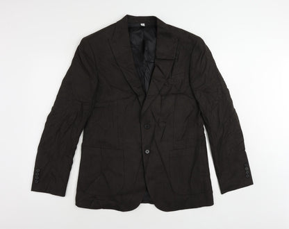 Mens UK Size 40 Marks and Spencer Regular Brown Suit Jacket