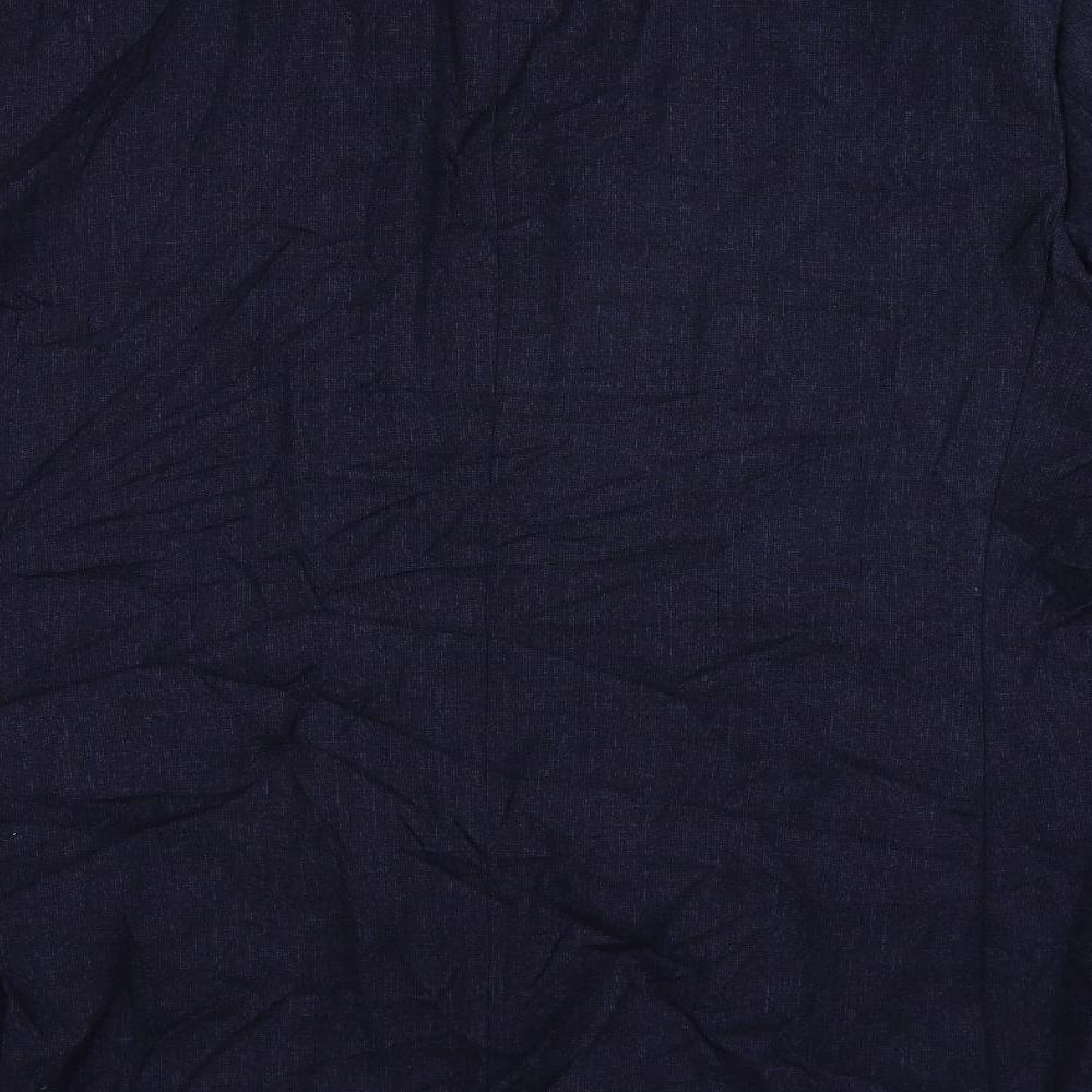 Mens UK Size 46 Marks and Spencer Regular Blue Suit Jacket