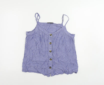 Womens UK Size 14 Select Blue Camisole Tank