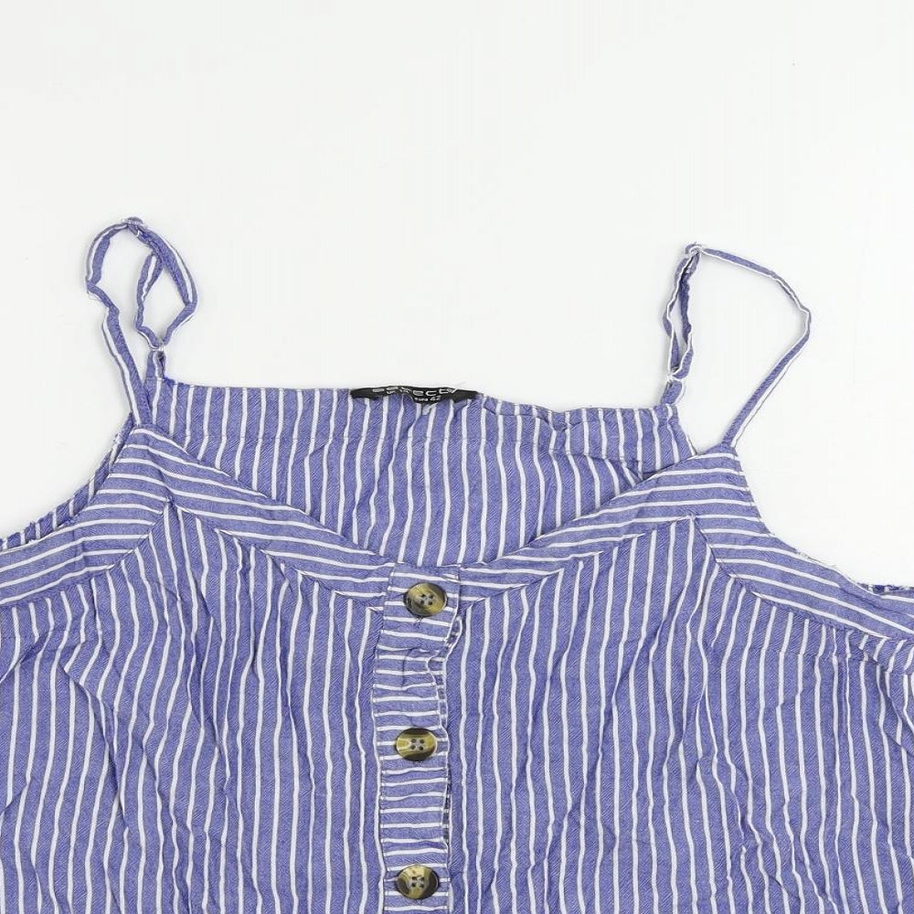Womens UK Size 14 Select Blue Camisole Tank