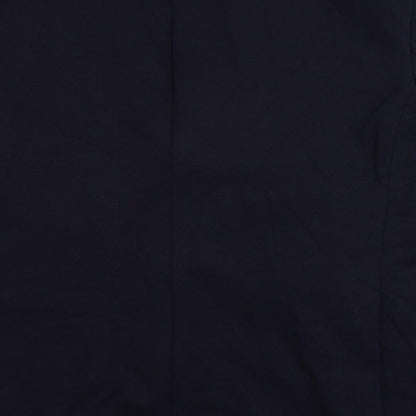 Marks and Spencer Mens Blue Polyamide Jacket Suit Jacket Size 44 Regular