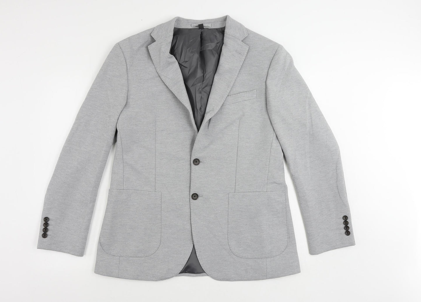 Mens UK Size 40 Marks and Spencer Regular Grey Suit Jacket