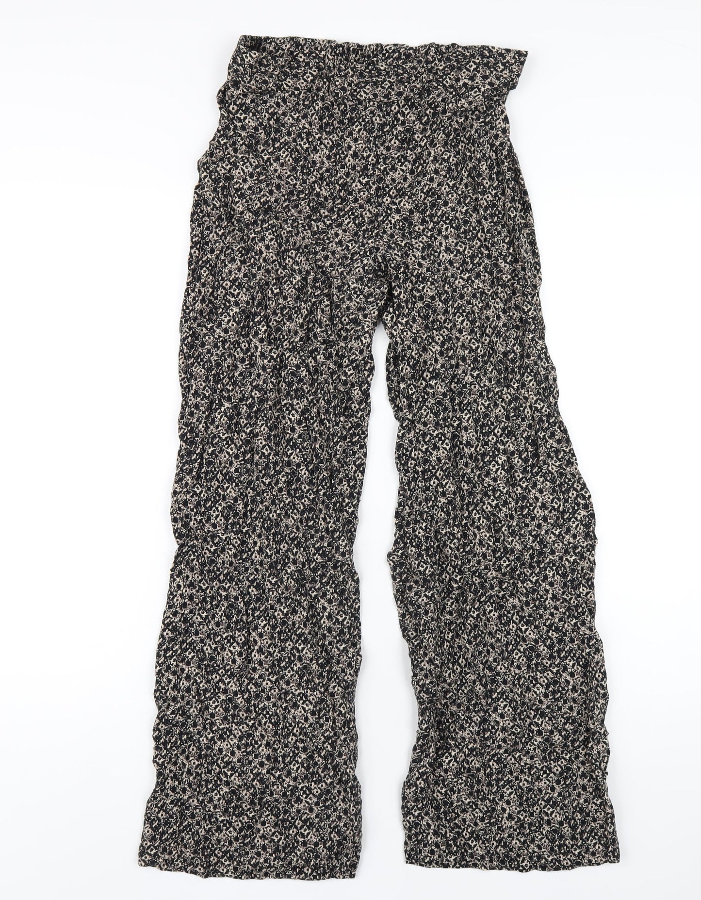 Womens UK Size 14 Marks and Spencer Regular Fit  Black Trousers