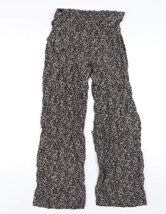 Womens UK Size 14 Marks and Spencer Regular Fit  Black Trousers