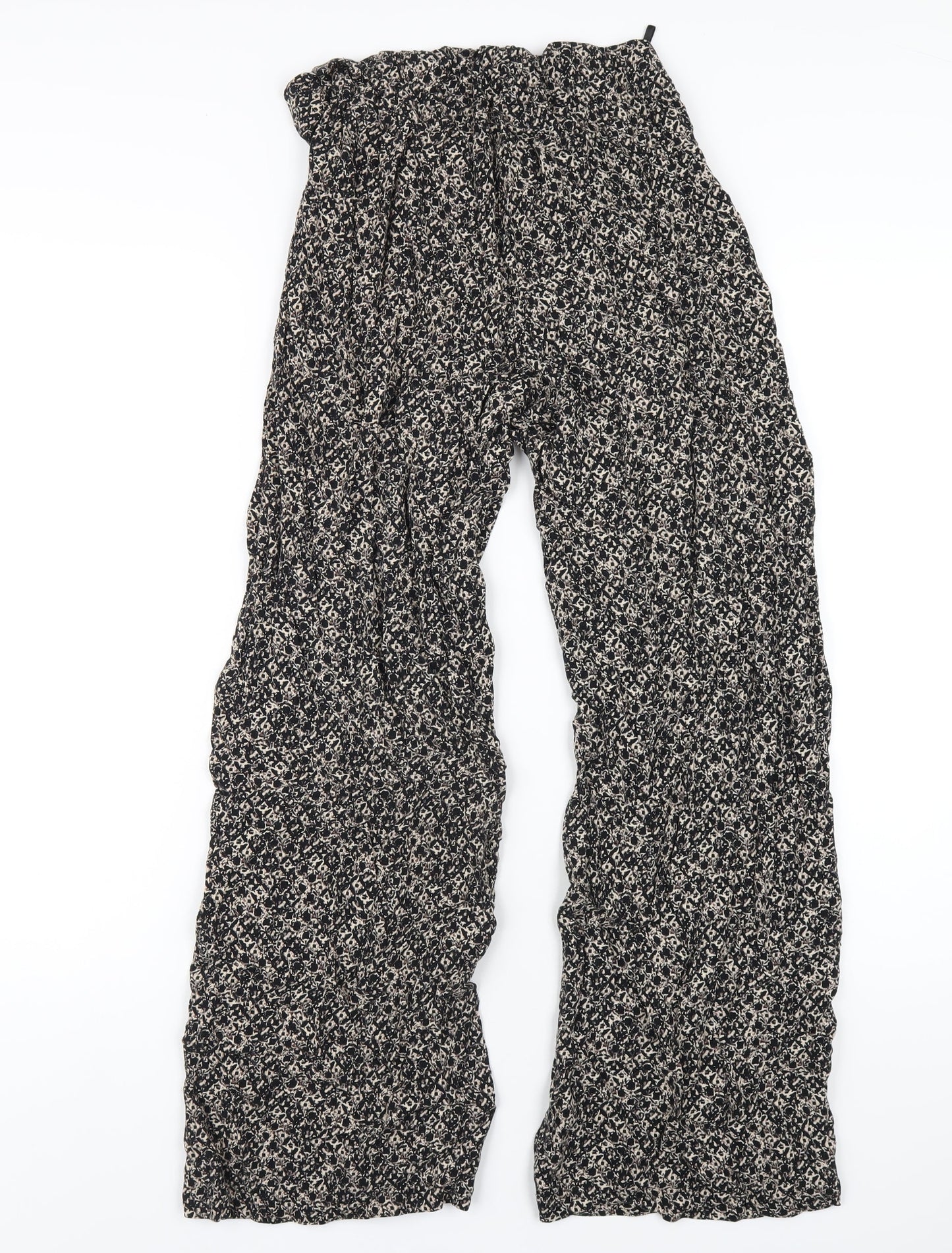 Womens UK Size 14 Marks and Spencer Regular Fit  Black Trousers