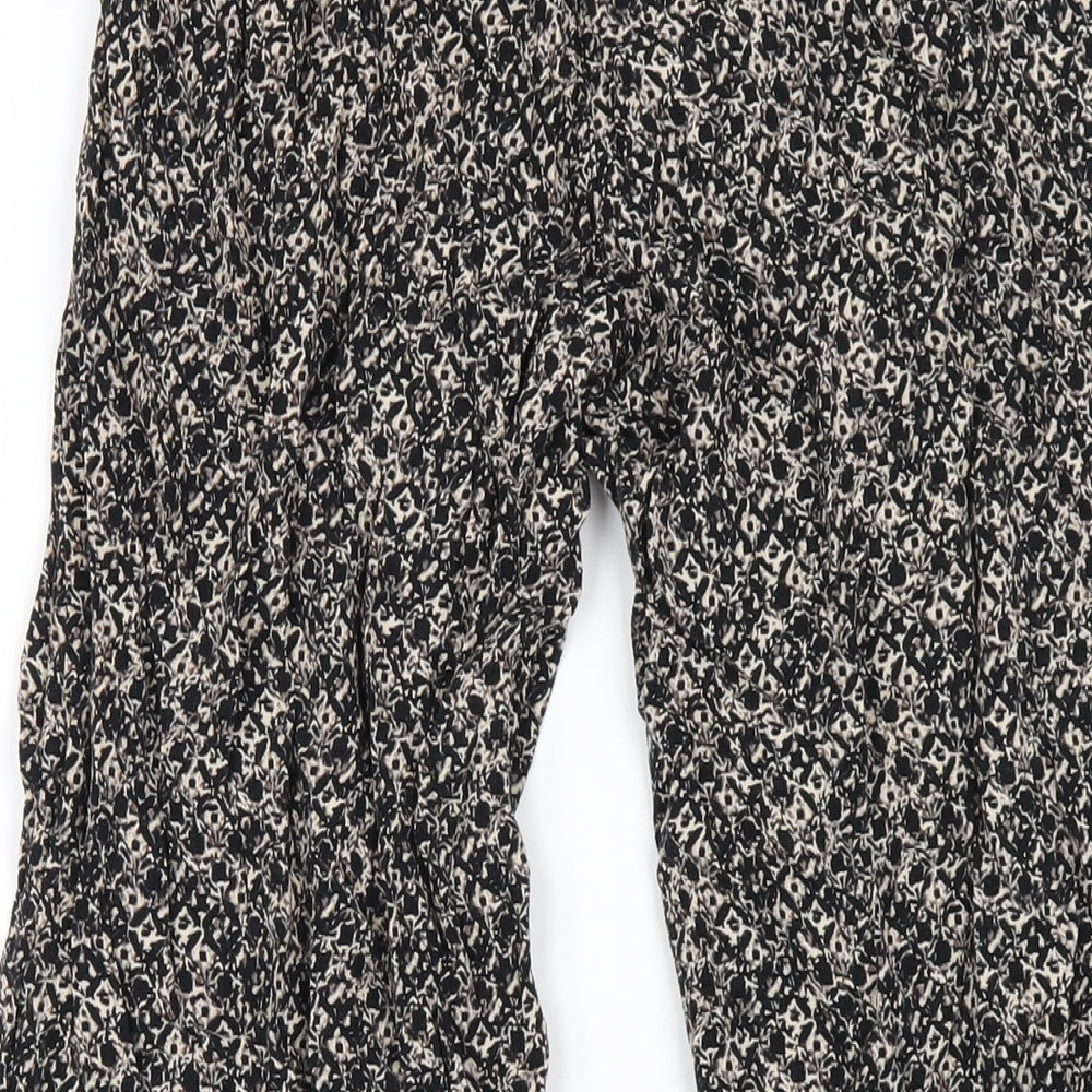 Womens UK Size 14 Marks and Spencer Regular Fit  Black Trousers