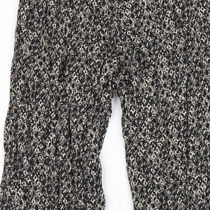 Womens UK Size 14 Marks and Spencer Regular Fit  Black Trousers