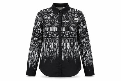 Womens UK Size XS Bob Mackie Black Basic Button-Up