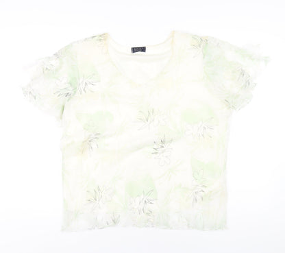 Womens UK Size 20 Soul Multicoloured Basic T-Shirt