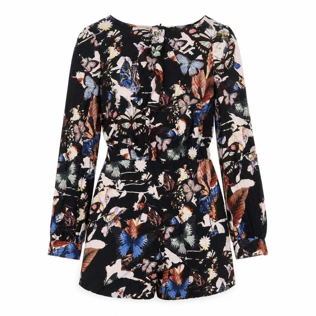Womens UK Size 12 Miss Selfridge One-Piece Multicoloured Playsuit