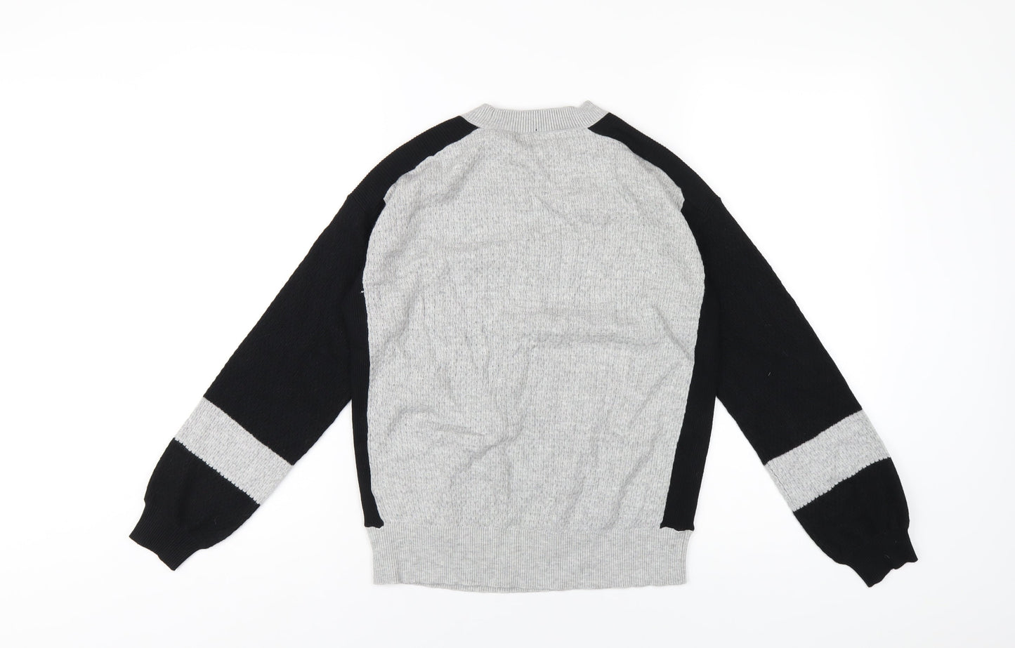 Womens UK Size S Marks and Spencer Grey Pullover Jumper