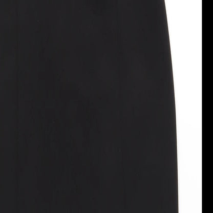 ASOS Womens Black Polyester Bodycon Size 12 Square Neck Pullover