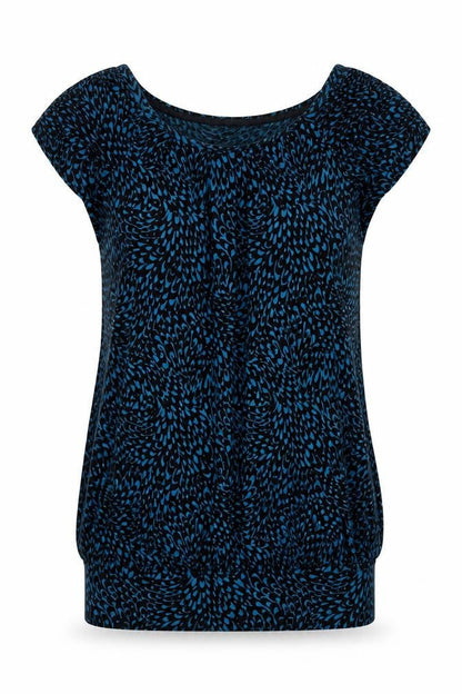 Womens UK Size 8 Dorothy Perkins Blue Basic T-Shirt