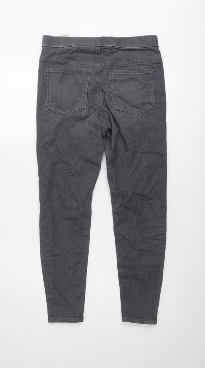 Womens UK Size 10 Marks and Spencer Regular Fit Jegging Grey Jeans