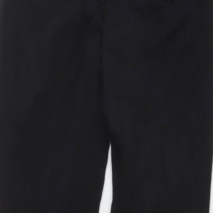 Topshop Womens Black Cotton Skinny Jeans Size 30 in L31 in Regular Button