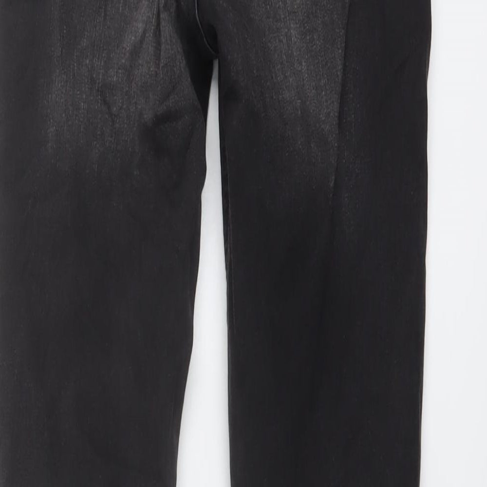 Hera Womens Grey Cotton Skinny Jeans Size 28 in L28 in Regular Button