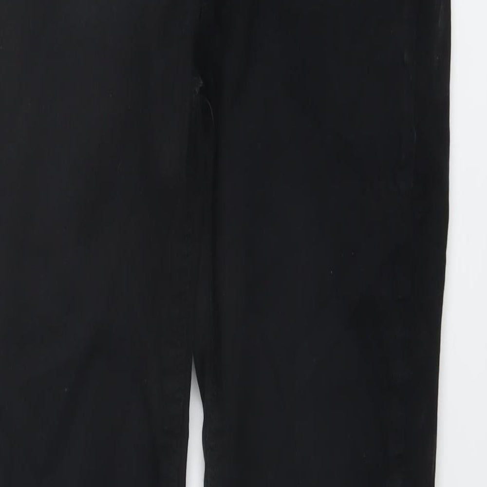 Womens UK Size 10 Warehouse Regular Fit Skinny Black Jeans
