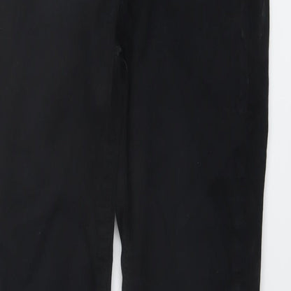 Womens UK Size 10 Warehouse Regular Fit Skinny Black Jeans