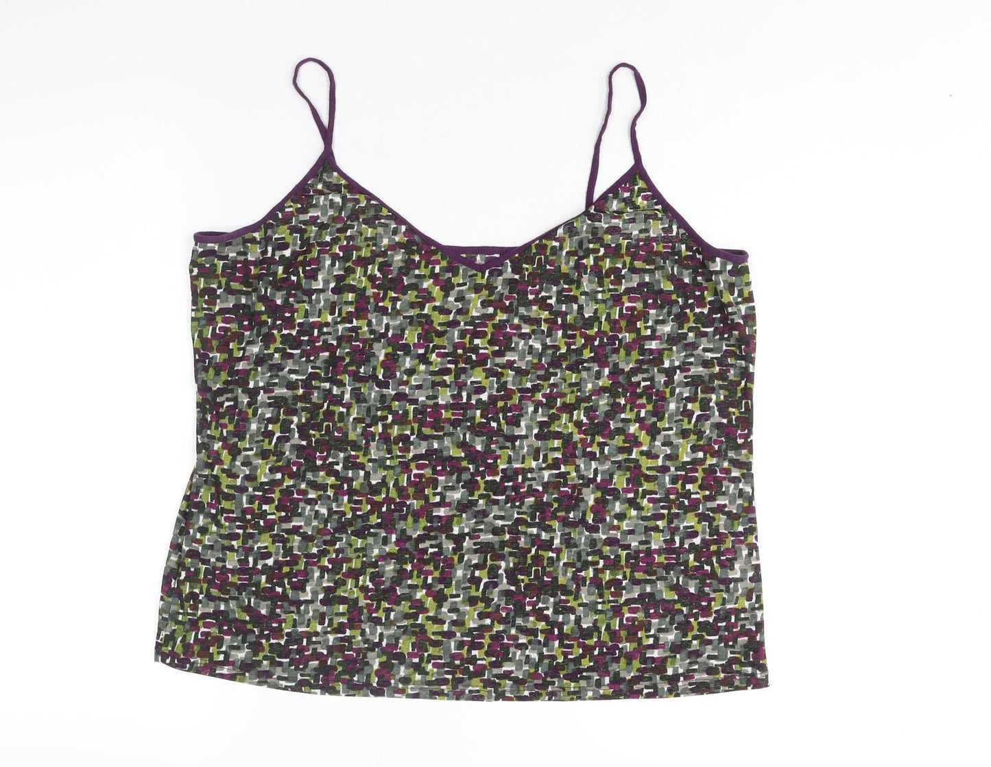 Womens UK Size 22 Per Una Multicoloured Camisole Tank
