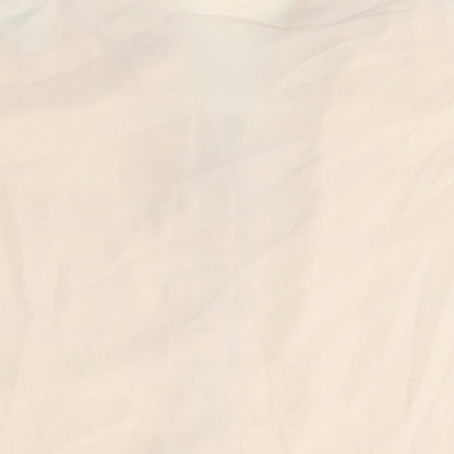 House of Fraser Womens Beige Polyester Basic Button-Up Size 14 Collared