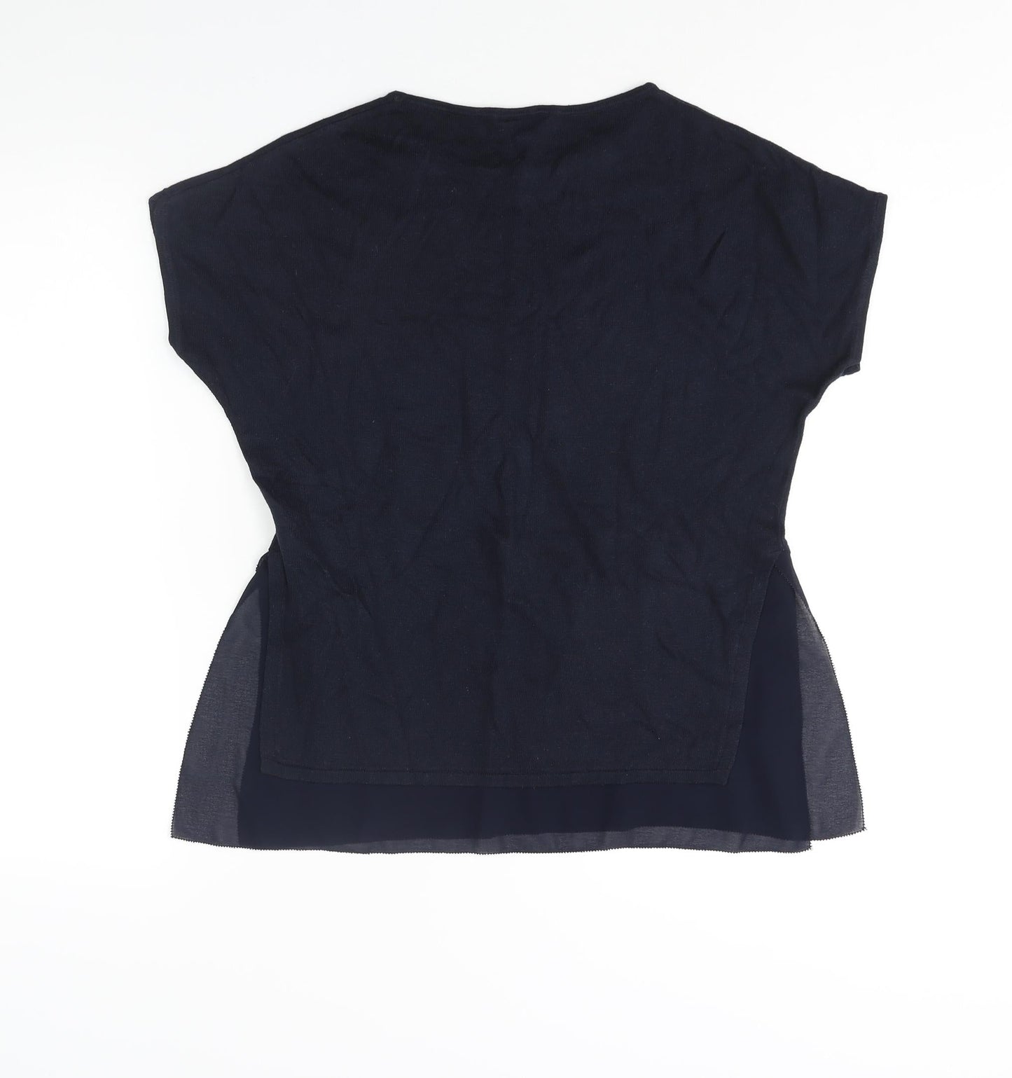 Womens UK Size 8 Warehouse Blue Pullover Jumper