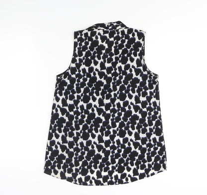 Womens UK Size 10 NEXT Black Camisole Blouse
