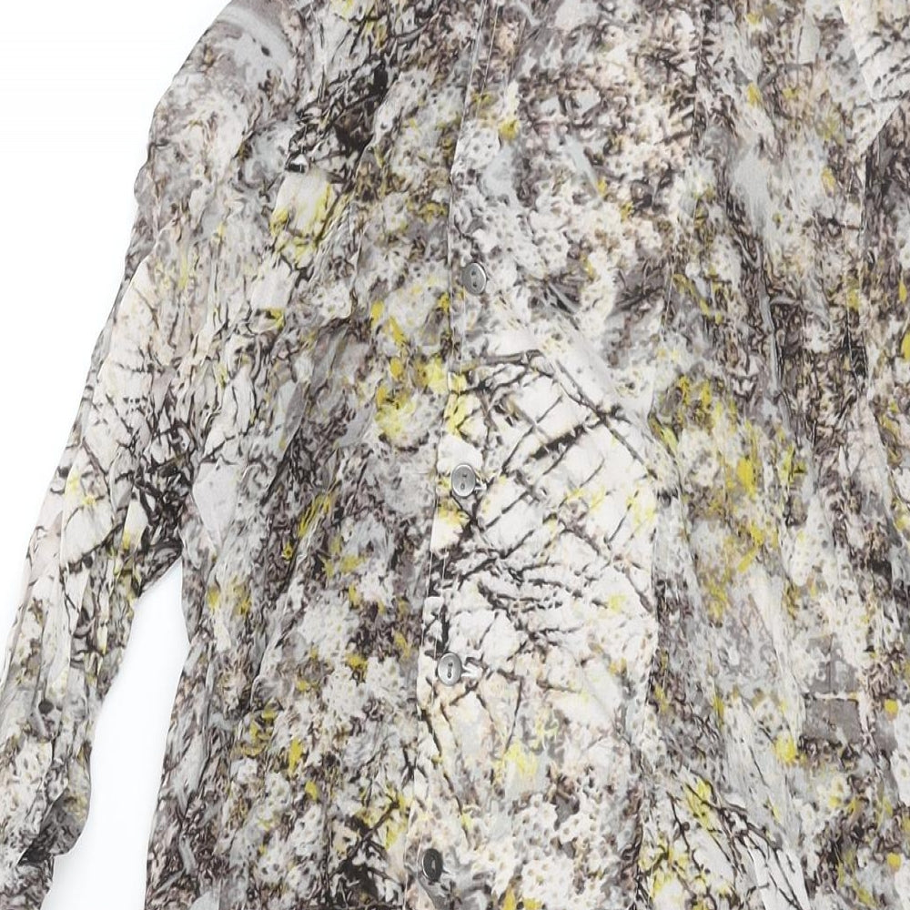 Womens UK Size 10 NEXT Multicoloured Tunic Blouse