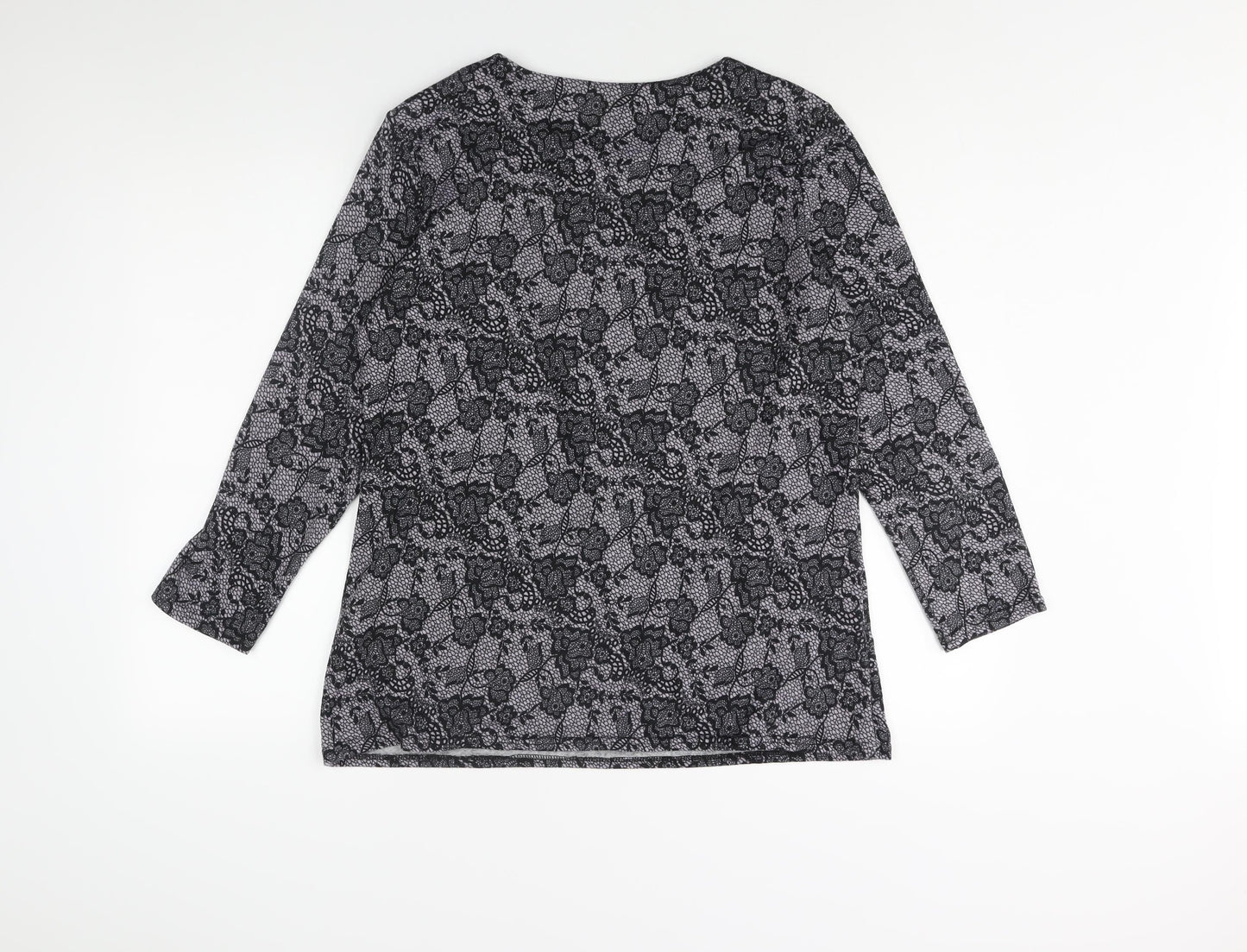 Womens UK Size 16 Alexara Black Pullover Jumper