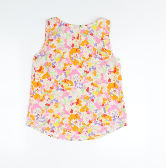 Womens UK Size 12 Oasis Multicoloured Camisole Blouse