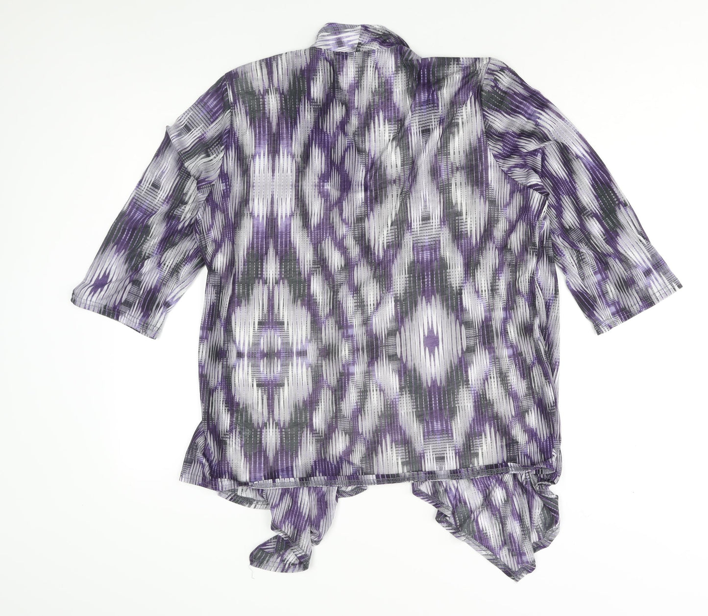 Womens UK Size 20 Roman Multicoloured Basic Blouse