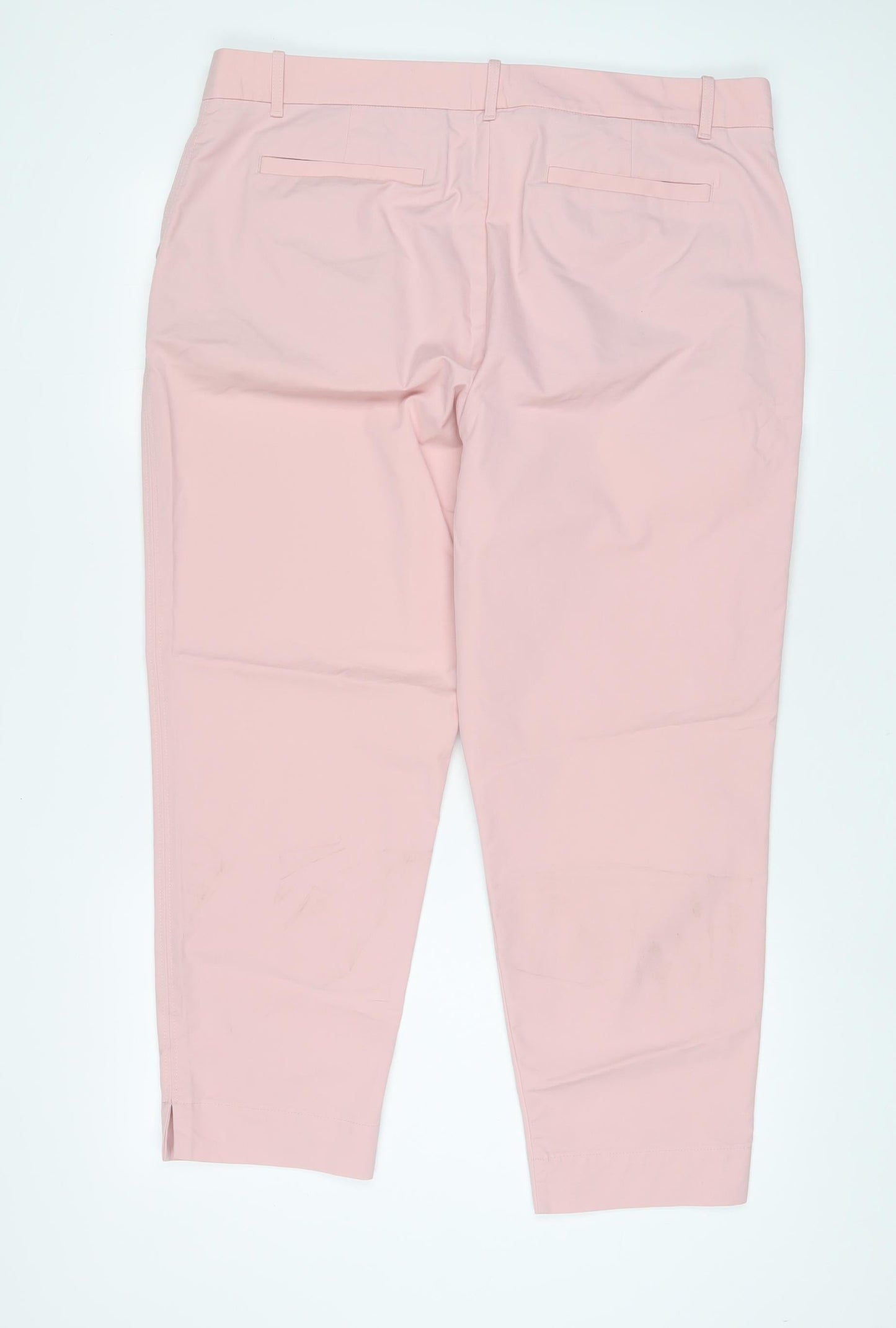 Womens UK Size 18 Marks and Spencer Regular Fit  Pink Trousers
