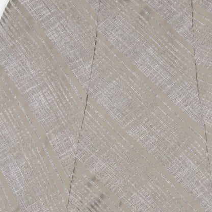 Marks and Spencer Womens Brown Striped Polyester A-Line Skirt Size 14