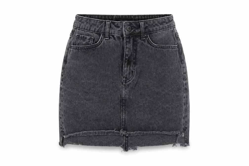 Womens UK Size 10 New Look A-Line Denim Skirt