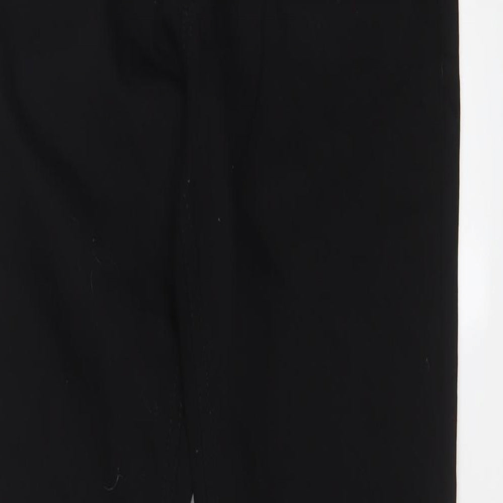 Zara Womens Black Cotton Skinny Jeans Size 8 L29 in Regular Zip