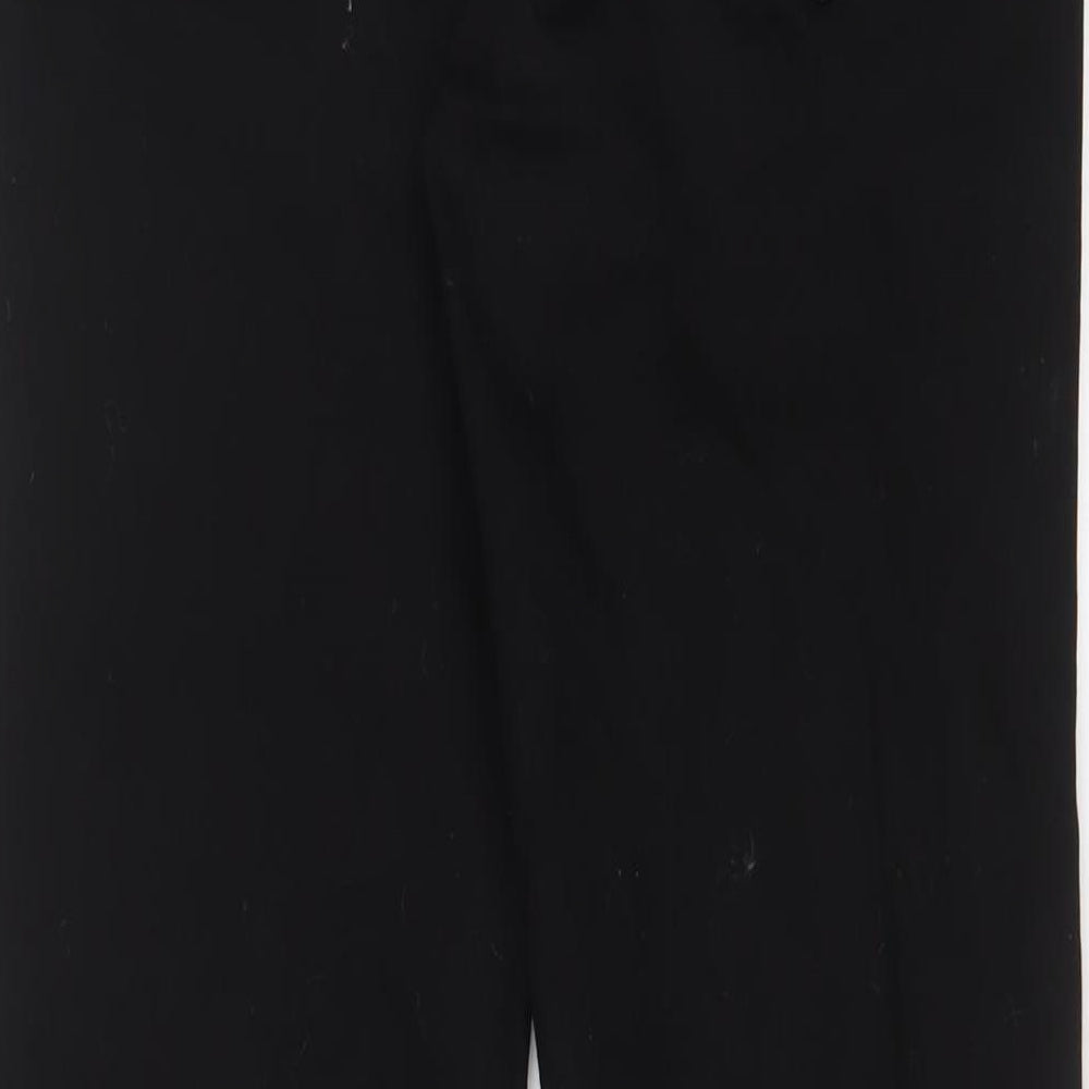 Zara Womens Black Cotton Skinny Jeans Size 8 L29 in Regular Zip